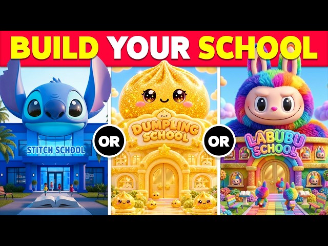 Would You Rather...? Build Your Luxury Dream School 🏫✨🎒