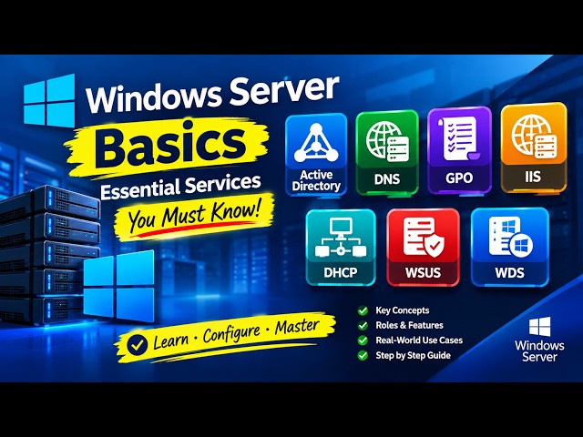 Part12 Windows Server Basics
