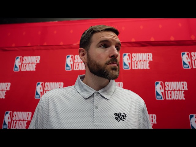 Coach Gaitley talks after Summer League finale