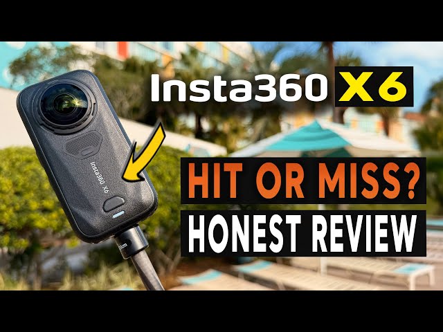 Insta360 X6 Review - NEW 8K 360 CAMERA ( Watch Before You Buy! )