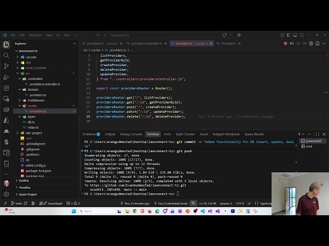 Express & MongoDB - Code  Insert, Update, & Delete Operations
