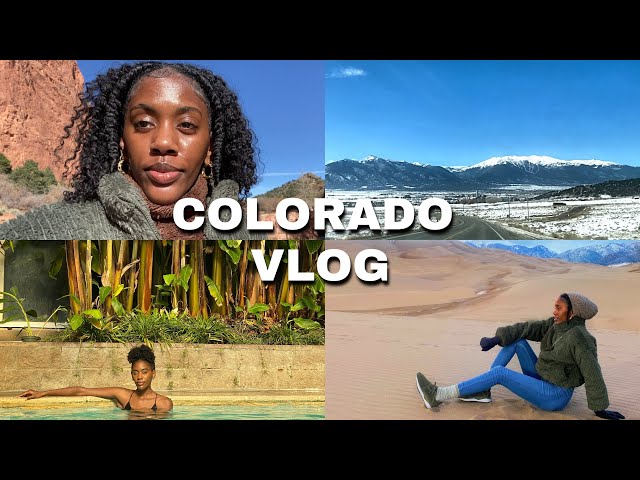 DENVER COLORADO VACATION VLOG!! Hot Springs, Sand Dune, SNOW, and MORE!