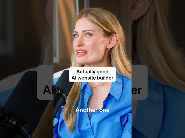 Actually Good AI Website Builder