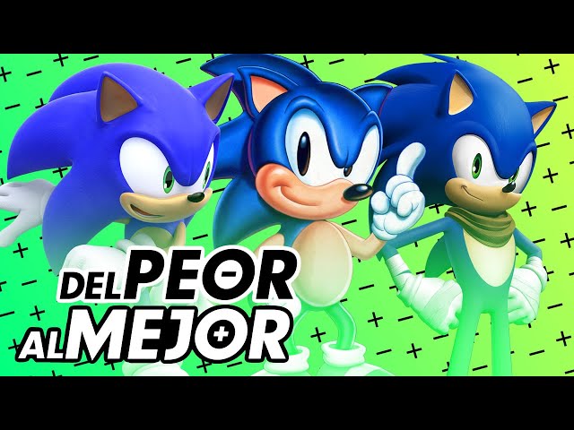 SONIC Games - From Worst to Best