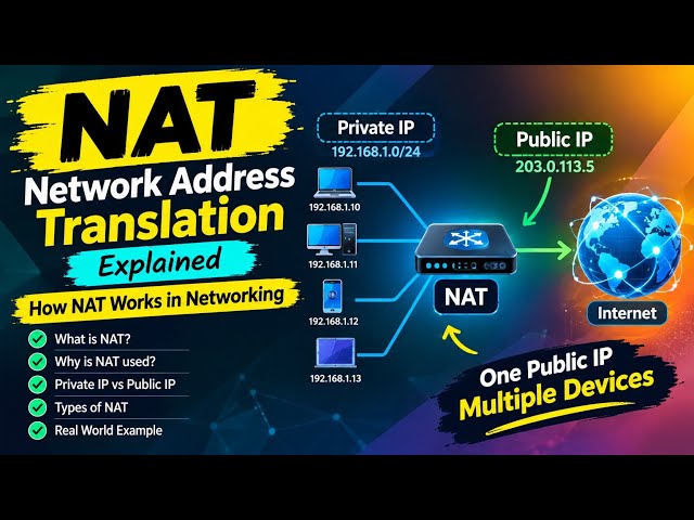 What is NAT? Network Address Translation Explained for Beginners