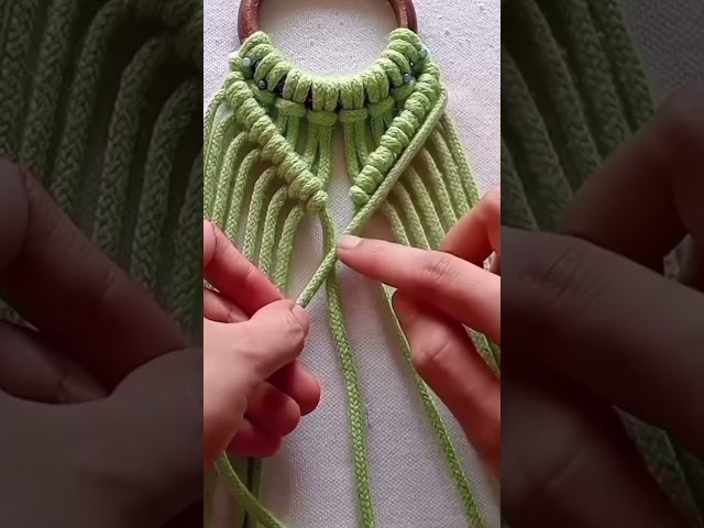 DIY- Macrame Easy & Simple Pattern #macrame #diy