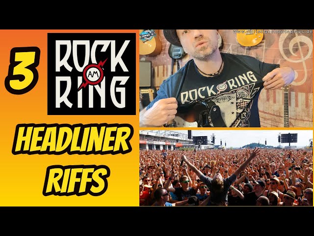 Getting in the mood: 3 Riffs from the Rock am Ring 2022 Headliners