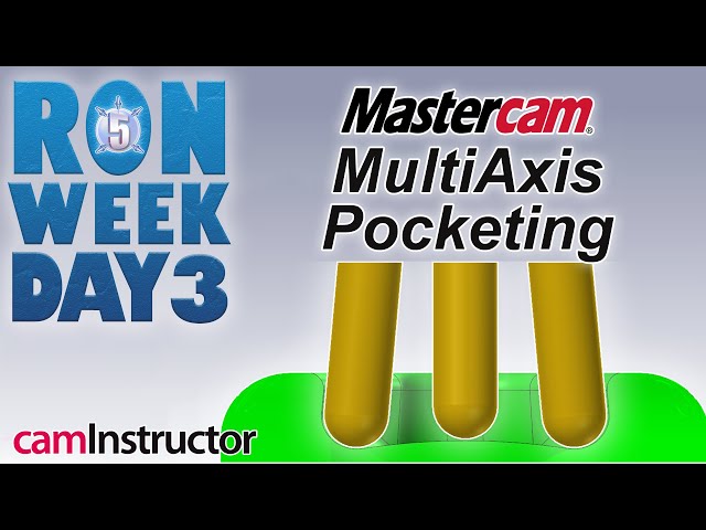 Multi Axis Pocketing with Mastercam