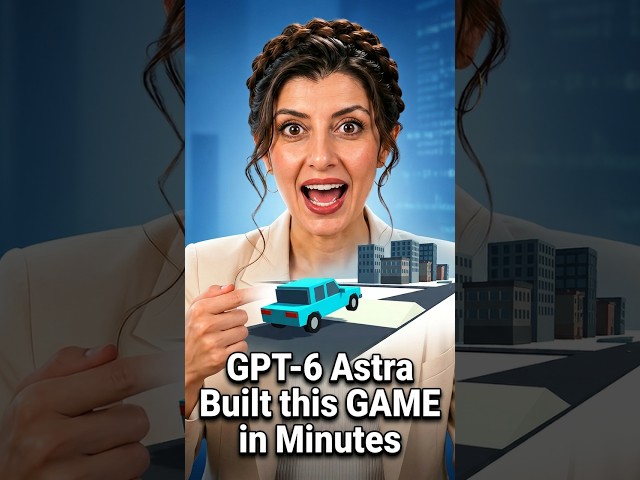 I asked GPT-6 Astra to build a driving game. Here's the result.