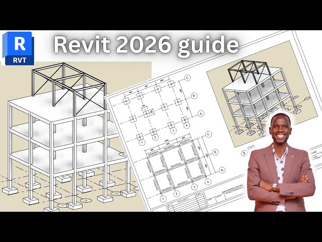 Revit Structure 2026 Tutorial for beginners | Model to details