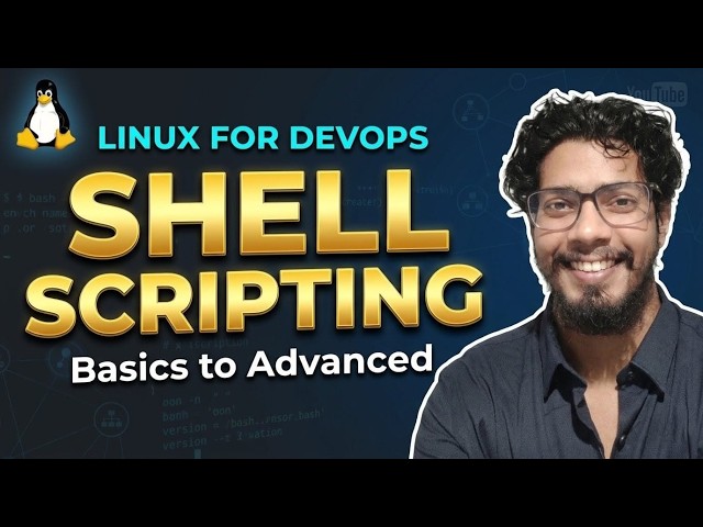 Shell Scripting for DevOps Full Course | Bash Script Tutorial for Beginners to Advanced 🔥