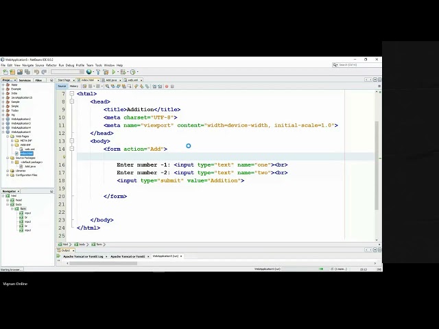 Open Source Web Technolgies - Servlet Application Development