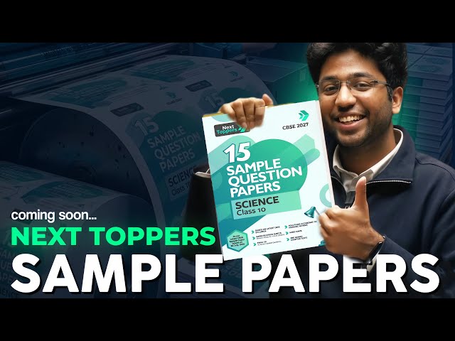 Next Toppers Sample Paper Coming Soon 🤯 |Class 9th/10th | Shobhit Nirwan 