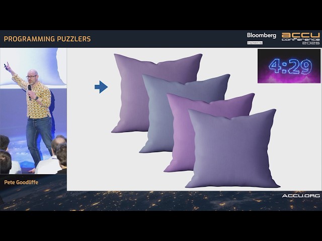 Programming Puzzles - Programming Challenge - Pete Goodliffe - ACCU 2025 Short Talks
