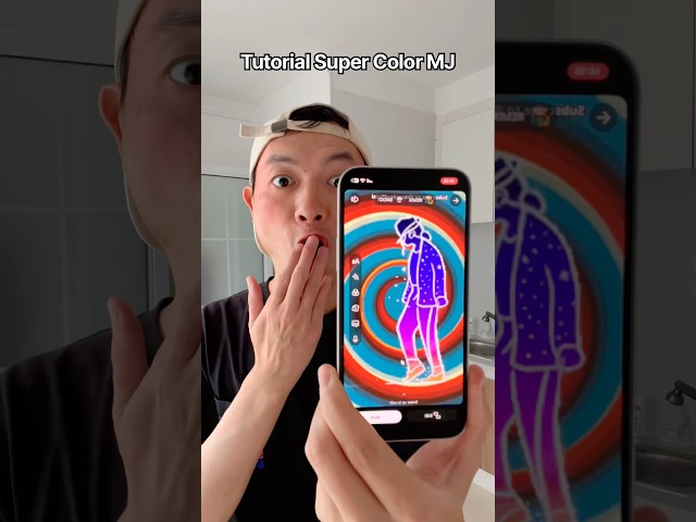 Tutorial Super Color MJ 🆒🌈😎 #funny #shorts #fyp #trending #viral