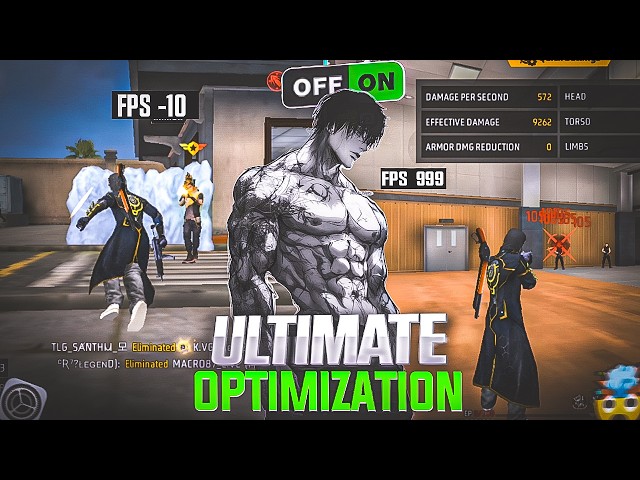 🔥Ultimate Optimizatin For low End Pc | Full Optimization low Letency | 🚀High Fps