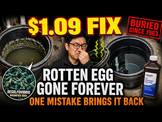 Sump Pump Smell Is NOT the Pump - This $1.09 Fix Kills the Rotten Egg Source