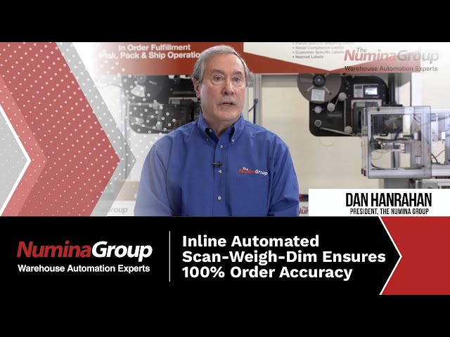 Ensure 100% Order Accuracy with a Scan-Weigh-Dim Warehouse Automation Solution