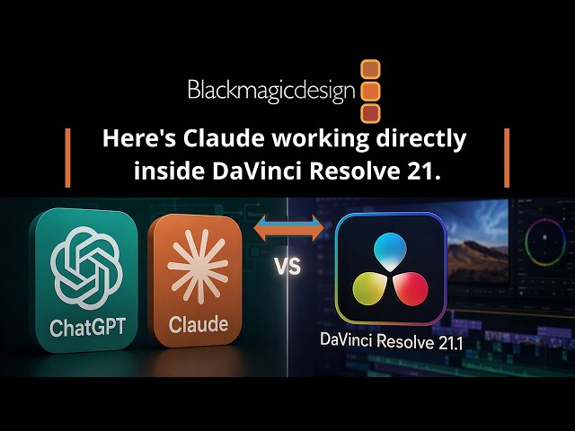 Create a Video in DaVinci Resolve with Claude. #davinciresolve #claude #aivideoediting #madediting
