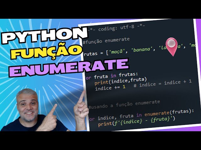 Python   Função Enumerate 🐍