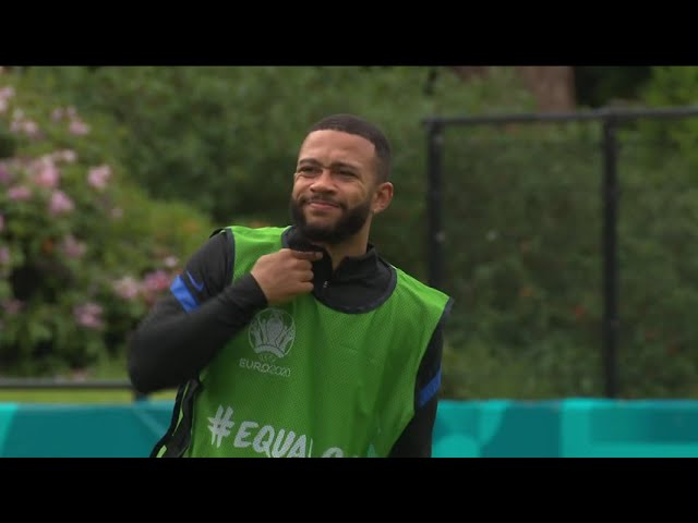 Netherlands Players Train Ahead Of Ukraine Clash - Netherlands v Ukraine - Euro 2020