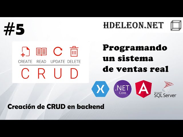 #5 Programming a Real Sales System | Creating a Backend CRUD
