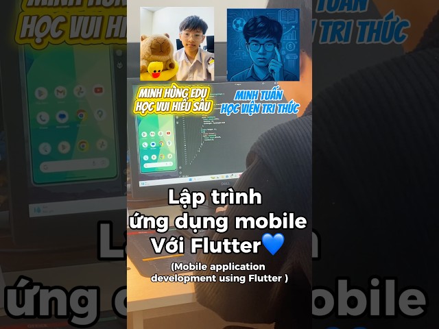 Create Account with Flutter 💙 #Flutter #FlutterDev #LapTrinh #MobileApp#VSCode #createaccount