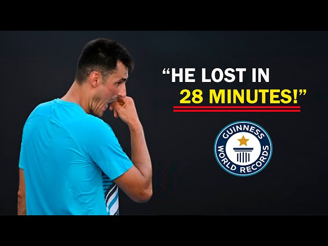 The Most Embarrassing Records in Tennis