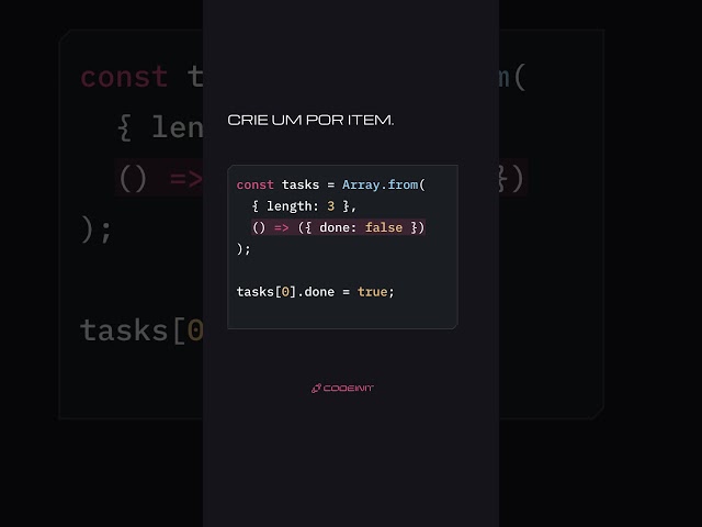 Cliquei em UM. Marcaram TRÊS. O bug do Array.fill 👀 #shorts