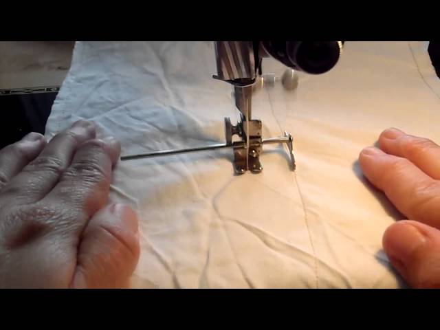 Singer Patchwork  Quilting Foot with Guide  35932.MP4