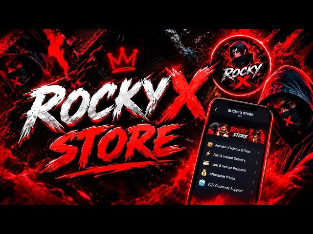 🤯 Rocky x Store Bot Full Tutorial: All Types of Projects and Hacks at Cheap Prices | India's #1 B...