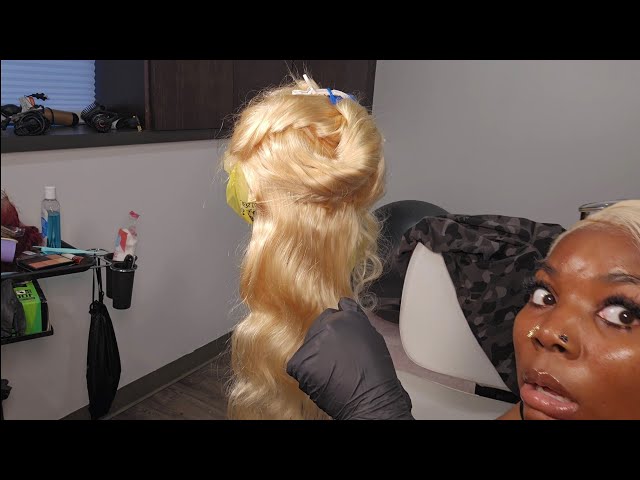 Dyeing a wig for the first time...