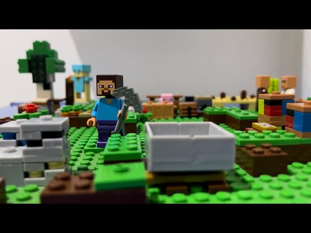 Minecraft 2014 | LEGO Stop Motion animation 