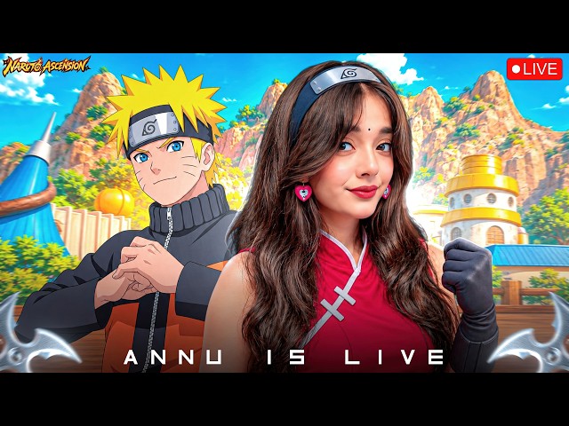 NARUTO X ANNU IS LIVE || ROAD TO 2M  || #freefirelive #shortsfeed #femalegamer #1million #ANNUPLAY