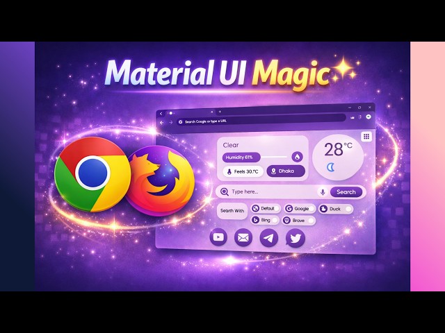👉 Get the NEW Pixel Style Material UI in Chrome & Firefox 😱 2026 Customization Guide | ®™ |