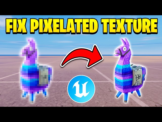 HOW TO FIX BLURRY TEXTURE IN UEFN | IN DEPTH TUTORIAL