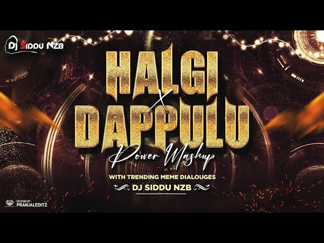 Halgi X Dappulu Power bass Mix | Dapplu dj song | Dj Siddu Nzb