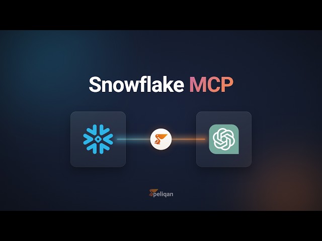 Snowflake MCP server for AI: Connect Snowflake to Claude, Cursor & ChatGPT | Peliqan MCP