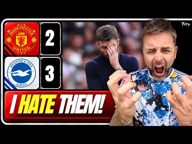 Carrick Looked Lost With NO Answers! This Is SCARY! United 2-3 Brighton