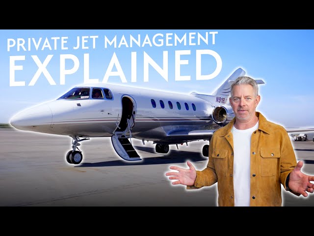 What Goes Into Managing a Private Jet?