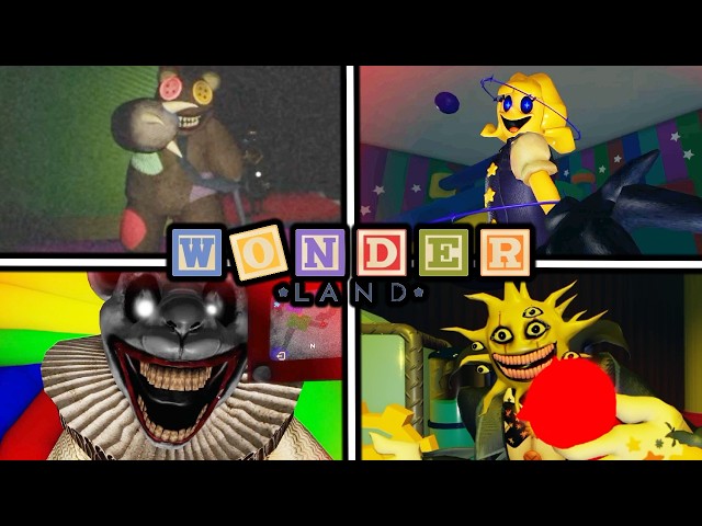 WONDERLAND [UPDATE] - All New Levels, Monsters & Cutscenes | Roblox