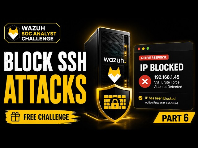 Build a SOC Lab with Wazuh: Active Response (Part 6)