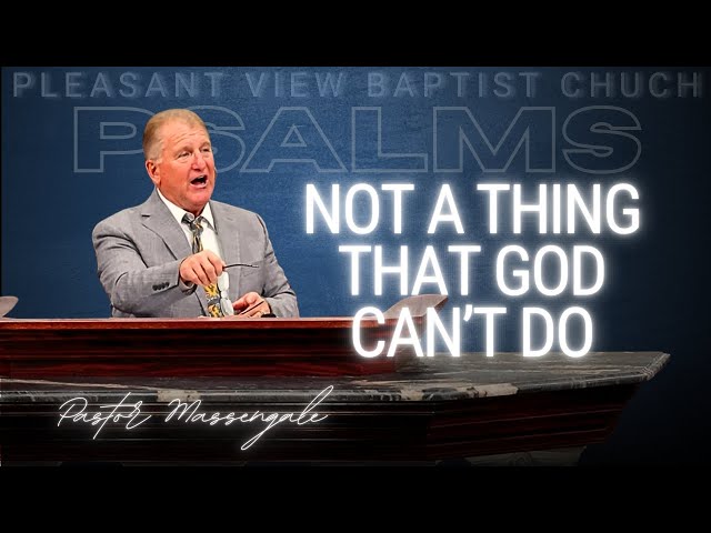 "Limiting the Lord in YOUR LIFE" - Sunday Morning Broadcast (9/27/26)