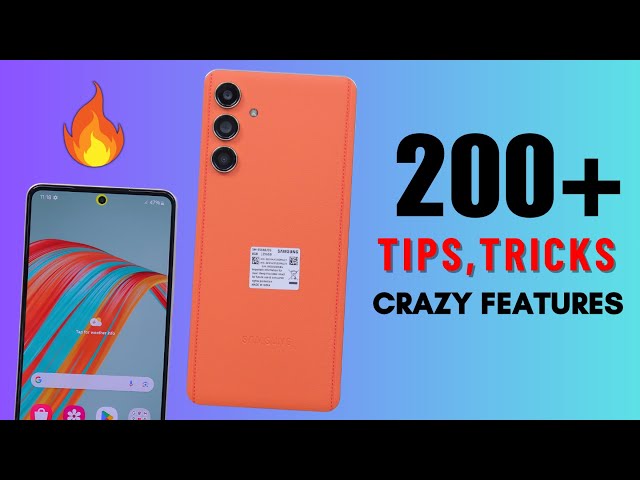 Samsung Galaxy F55 5G Tips And Tricks | Top 200++ Hidden Features🔥🔥