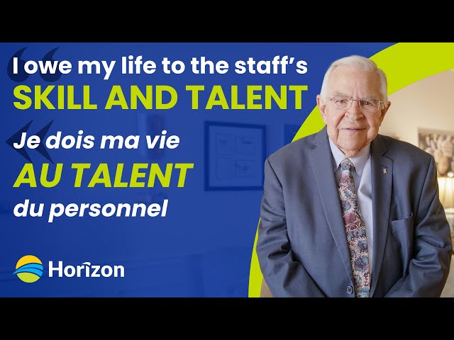Ken’s heartfelt thank you | Un merci sincère de la part de Ken
