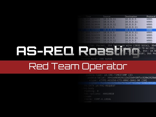 AS-REQ Roasting | Pre-Auth. Decryption & More