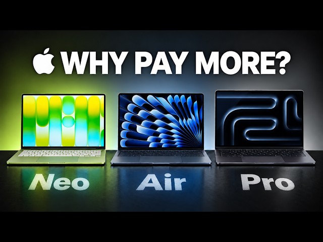 Neo vs Air vs Pro — The ONLY MacBook You Need in 2026