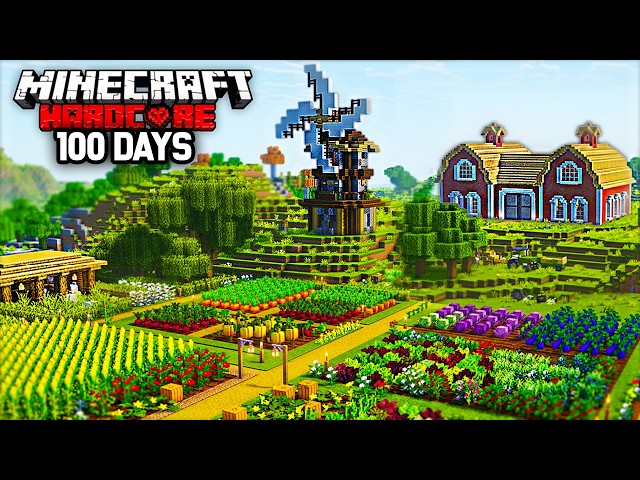 I Played The Cosiest Farm Mod Ever Made! (100 Days)