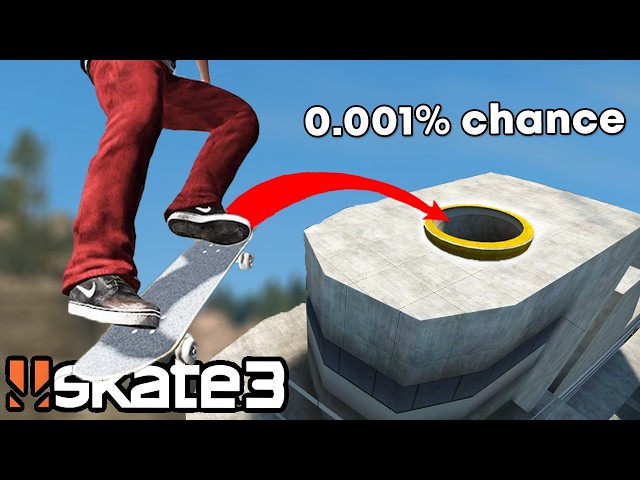 I Tried Skate 3's IMPOSSIBLE Roof Gap...