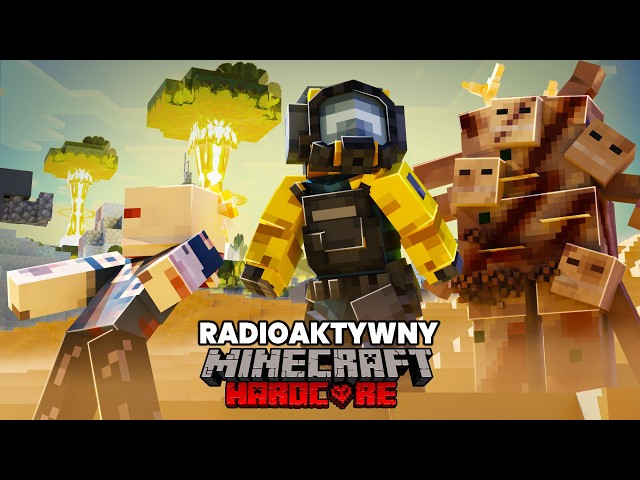 PRZETRWAŁEM W RADIOAKTYWNYM ŚWIECIE w MINECRAFT HARDCORE
